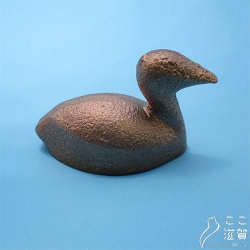 カイツブリのペーパーウェイト（鉛フリー）【株式会社マツバヤシ