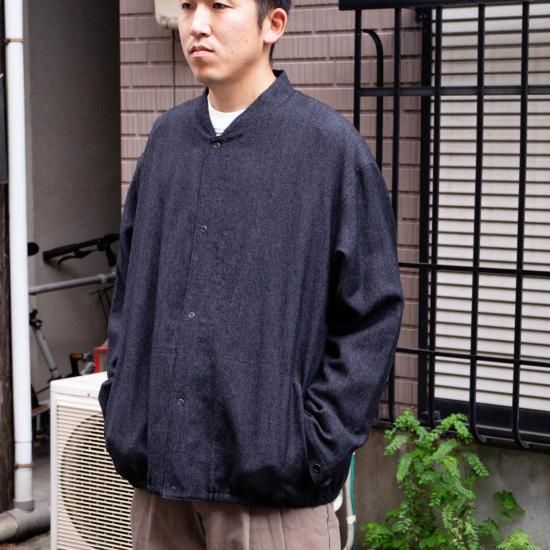 STILL BY HAND スティルバイハンド 「リネン・ウール素材ブルゾン