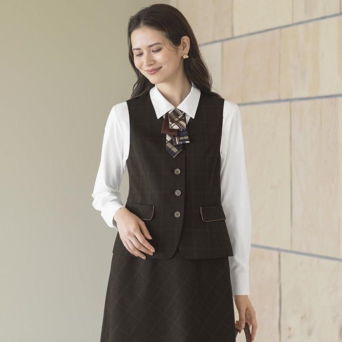 S-04641（セロリー）Selery ベスト イージーケア 会社制服 しごと服