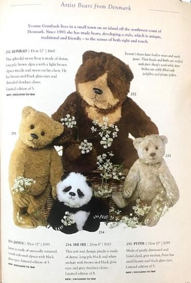 イボンヌ・カールベックさん ＊ Yvonne Graubaek ＊ ”HOVVIGs BEARS