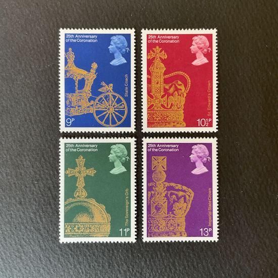 イギリスの切手・1978年・女王戴冠式25年（4）