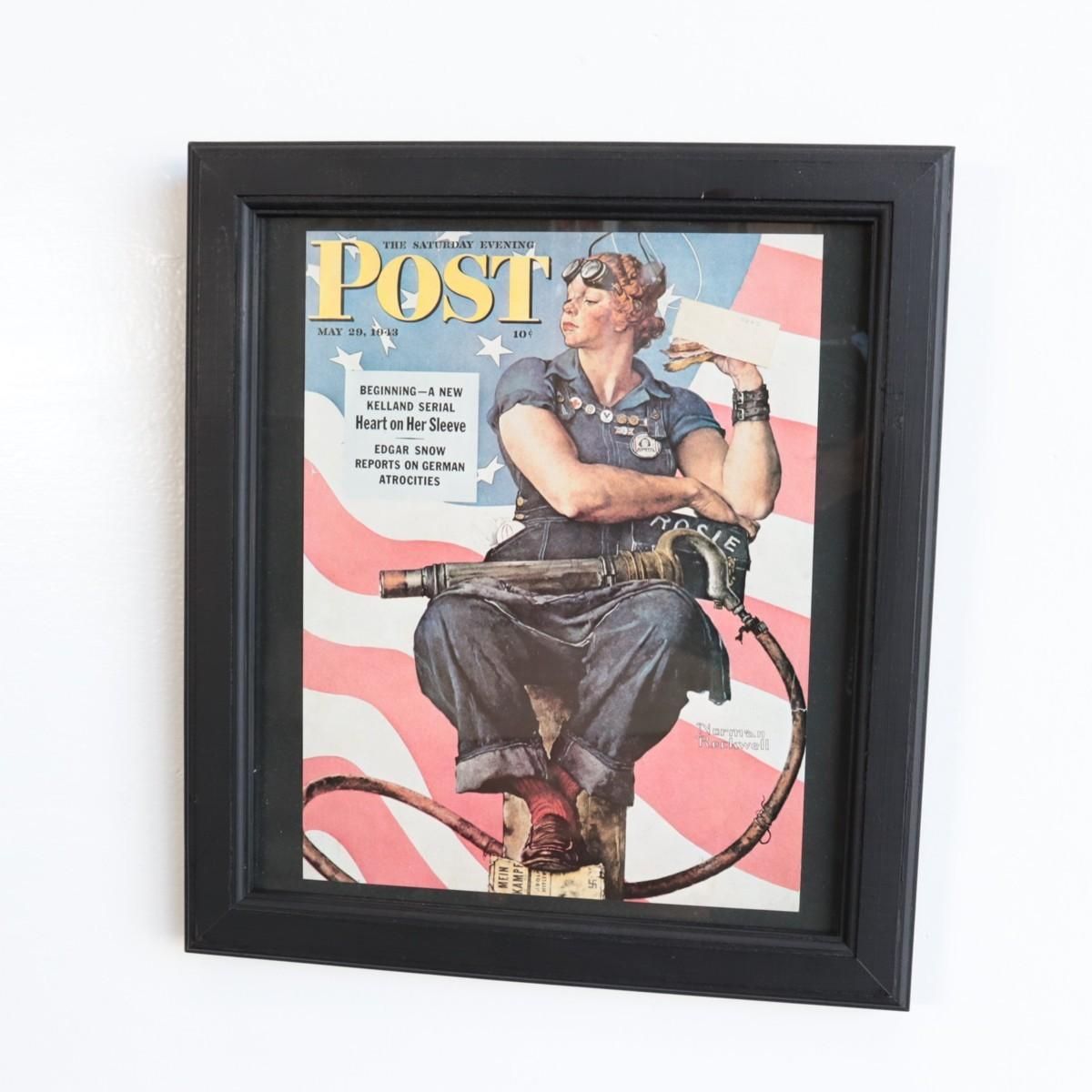 ヴィンテージ ノーマンロックウェル イラスト画 -通販-ローズボール