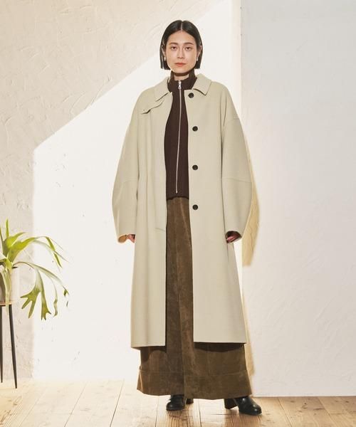 Audrey and John Wad - ハイネックニットZIPブルゾン（L1715） - Sheth