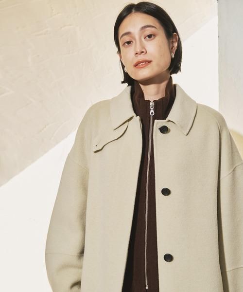 Audrey and John Wad - ハイネックニットZIPブルゾン（L1715） - Sheth