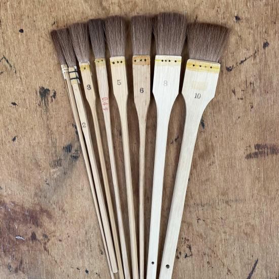 長毛箔払刷毛 - 株式会社 堤淺吉漆店