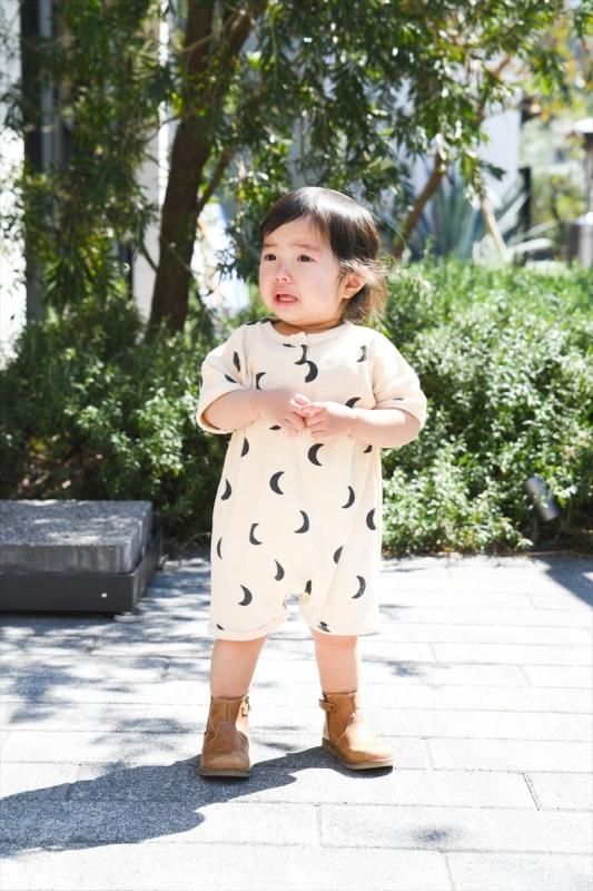 organic zoo】Pebble Midnight Terry Beach Romper 【6-12か月/1-2歳/2