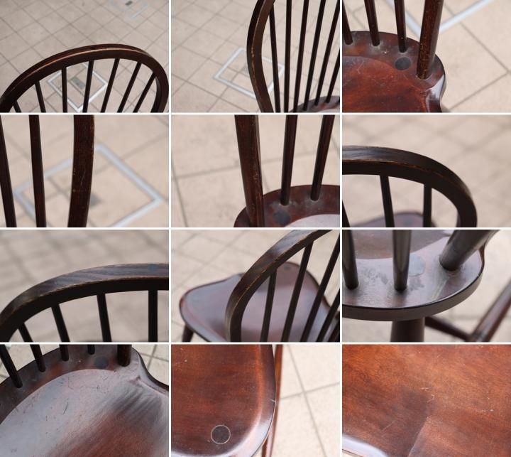 値下げ/松本民芸家具のクラシックなダイニングチェアー【＃72 リーチ型