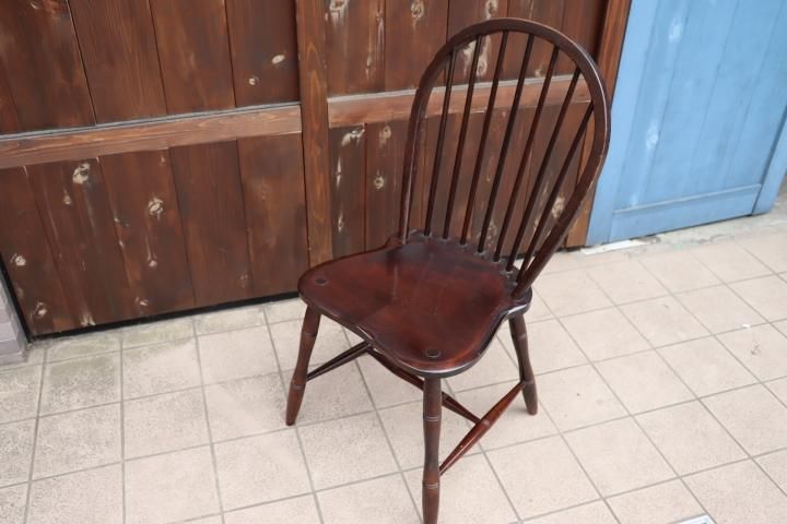 値下げ/松本民芸家具のクラシックなダイニングチェアー【＃72 リーチ型