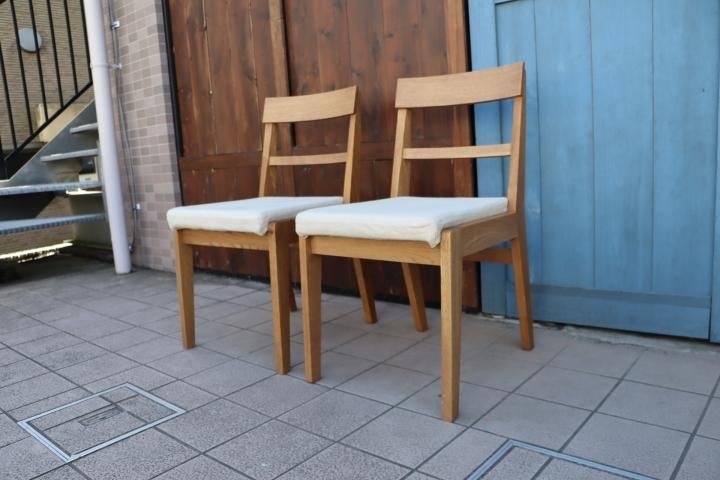 unico(ウニコ) ADDAY(アディ) ダイニングチェアー 2脚セットです♪木の