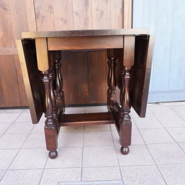 松本民芸家具のM型バタフライテーブルです。ミズメザクラ無垢材を使用