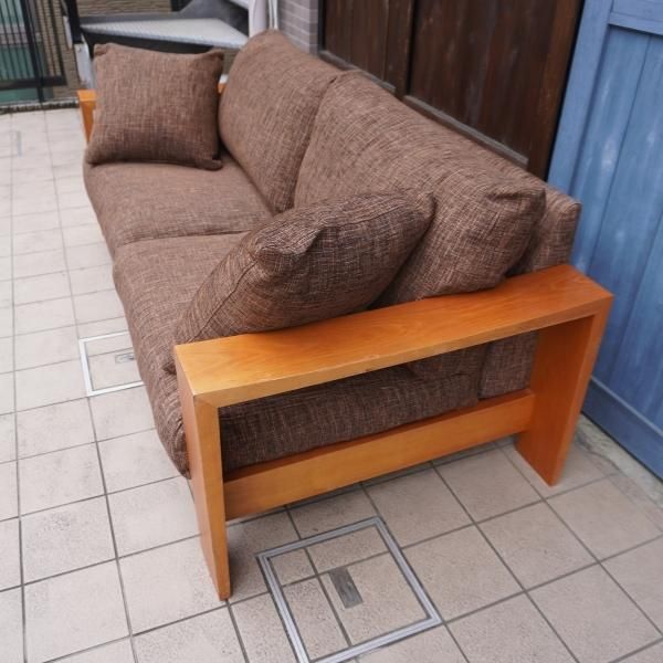 KAGURA(家具蔵)のチェリー無垢材 MODERNO(モデルノ) トリプルソファ