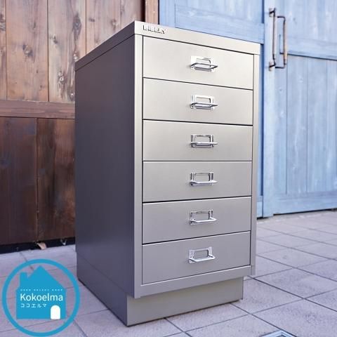 英国のメーカーBISLEY(ビスレー)社のBA3/6-A3キャビネット6段/格子