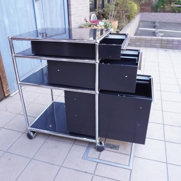 値下げ/USM Haller(ハラー)のロールボーイ/鍵付です♪モダンクラシック