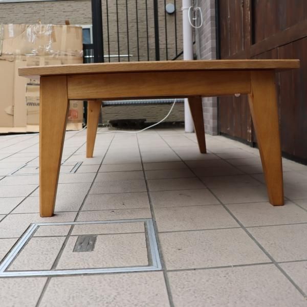 unico(ウニコ)のKNOD(ノッド)こたつテーブルです。木のナチュラルな