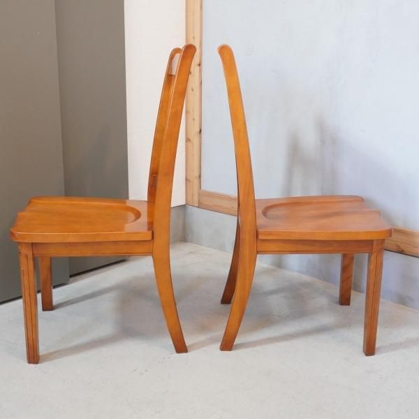 横浜ダニエル(Daniel)よりE-501 エトランジェサイドチェア2脚セット