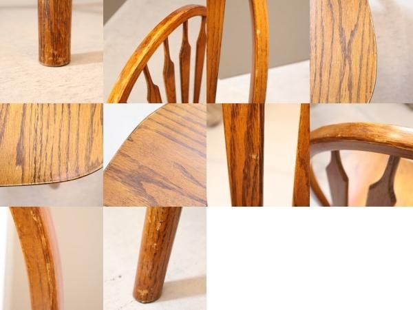 Shin Lee(シンリー)のレッドオーク材 ダイニングチェア 2脚セットです