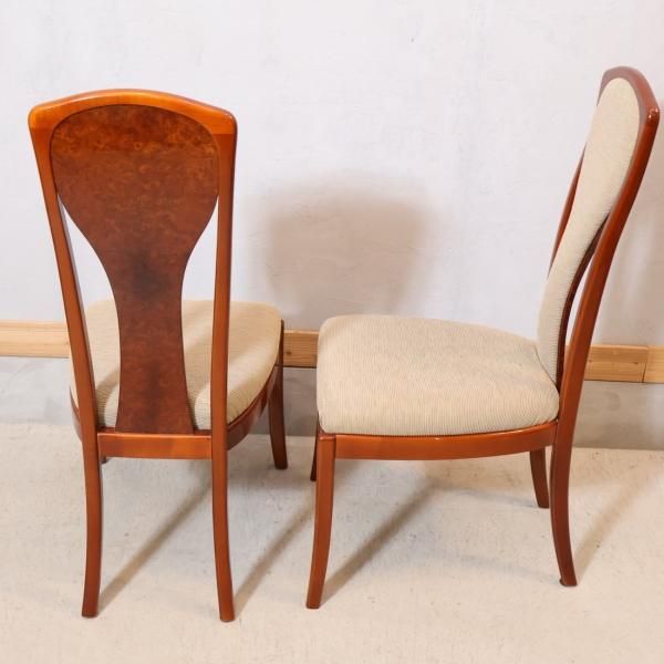 IDC OTSUKA(大塚家具)取扱いMATSUSO(松創)のダイニングチェア 2脚