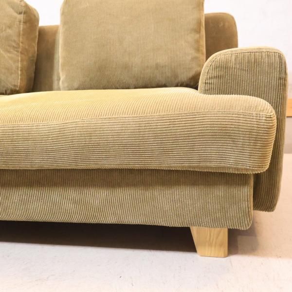 値下 展示品 24年製 ウニコ グレイグ カバーリング オットマン キャメル