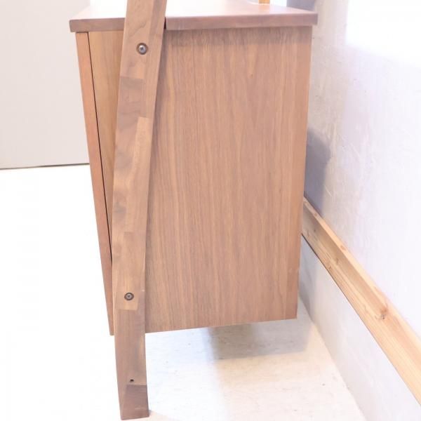 マルヨシ民芸家具のDEEP(ディープ) ウォールナット材 シェルフ