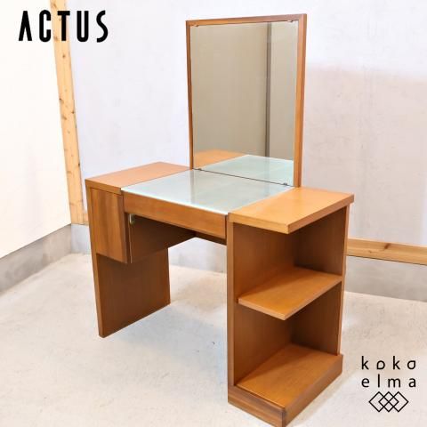 ACTUS(アクタス)のチェリー材 Yユニット ドレッサーです。シンプル