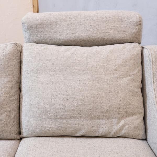 unico(ウニコ)のCLAD(クラード) 3シーターソファ/ヘッドレスト付です