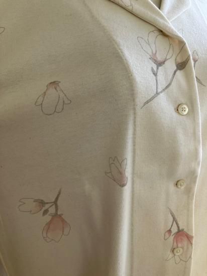 木蓮プリントフライスパジャマ | PRISTINE - Organic Place 成城フェアリー