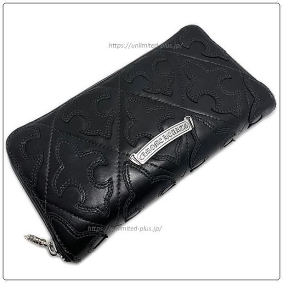 クロムハーツ 財布（Chrome Hearts）REC F ZIP＃2 QLTセメタリーフレア
