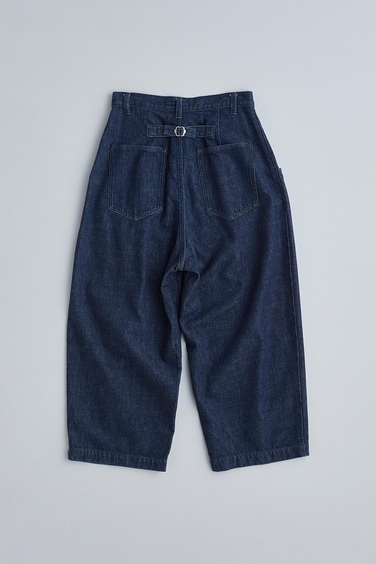 cotton denim tuck pants - atelier naruse｜Online store｜the an