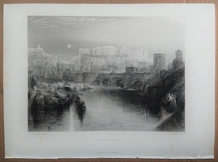 1865年 J.M.W.Turner Turner Gallery 古代ローマ ゲルマニクスの遺灰を