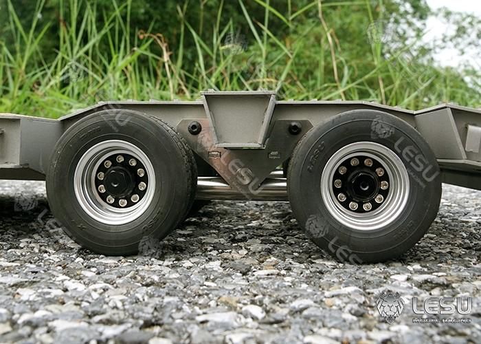 タミヤ1/14トラック用16輪スイングサス低床重トレーラー