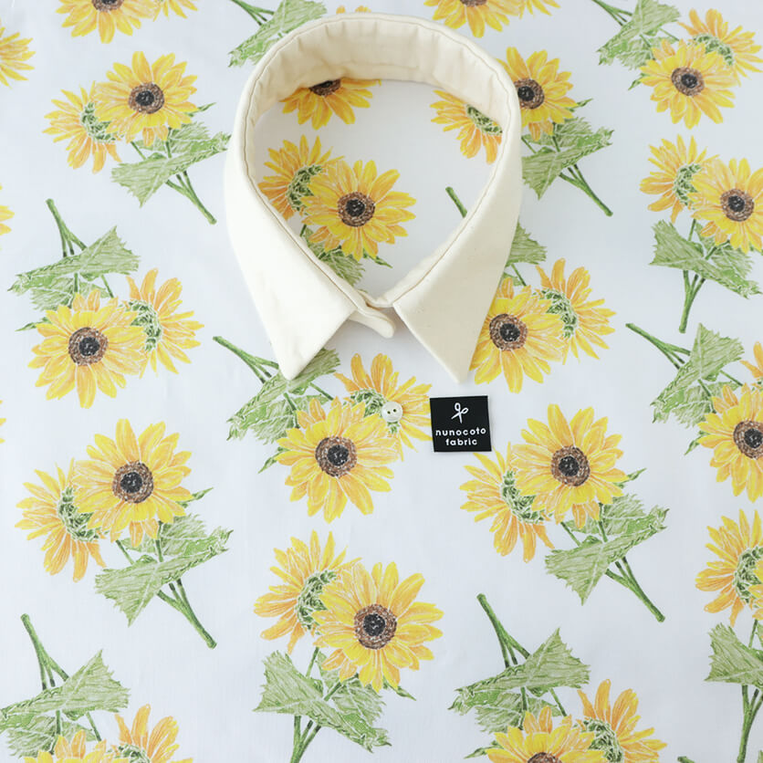 ひまわり ひまわり・花柄- 布・生地の通販サイト：nunocoto fabric