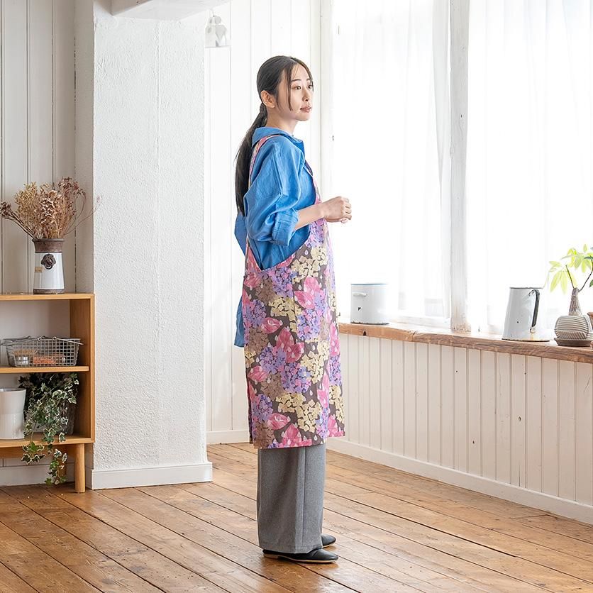 ホームソーイング型紙シリーズ】No.048_バッククロスエプロン