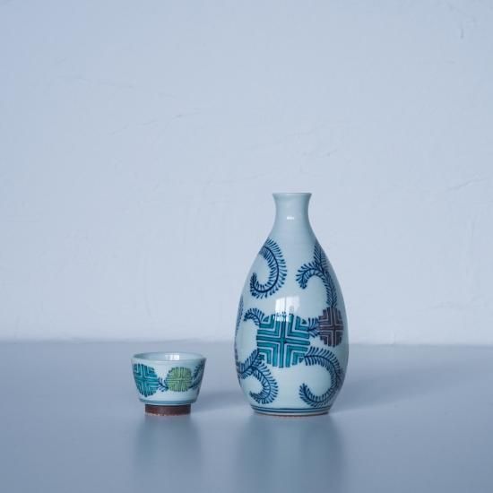 古い徳利とお猪口セット - 不二家｜醤油みそ醸造元 明治29年創業