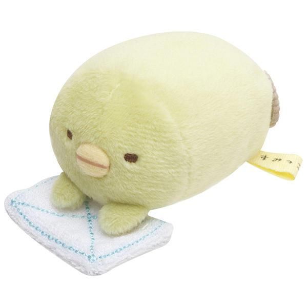 Sumikkoグッズ】てのりぬいぐるみ MX39401-1 ぺんぎん？(ぞうきんがけ