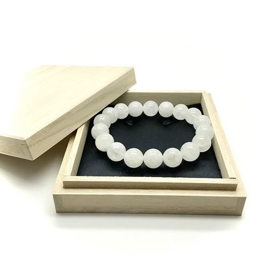 乙女鉱山水晶 ブレスレット 10mm玉 】 乙女水晶 国産 山梨県 乙女鉱山