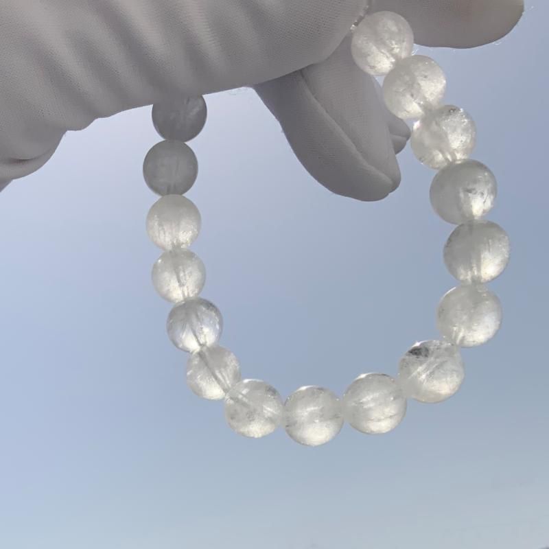 黒平産水晶 ブレスレット 10mm玉 】 クォーツ quartz 天然石 万能石