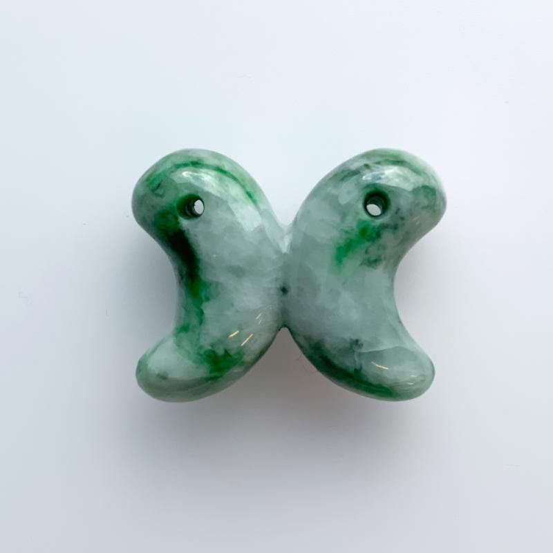 糸魚川翡翠 勾玉 蝶型/双子型 SAランク 】 国産 天然石 糸魚川産翡翠