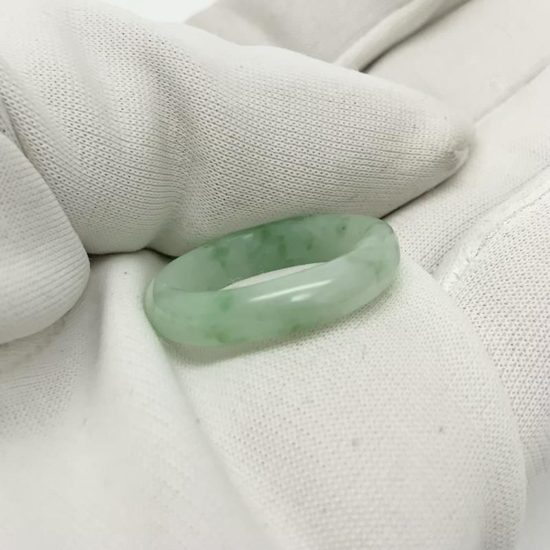 糸魚川翡翠 リング 】 指輪 くりぬき くり抜き 翡翠 ひすい ヒスイ