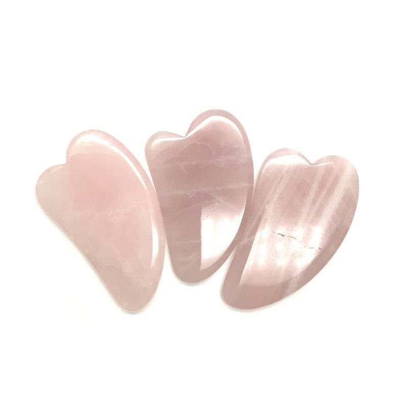 天然石 カッサプレート 】 赤めのう ローズクォーツ 選べる かっさ