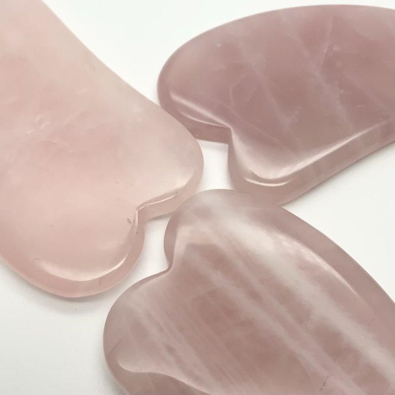 天然石 カッサプレート 】 赤めのう ローズクォーツ 選べる かっさ