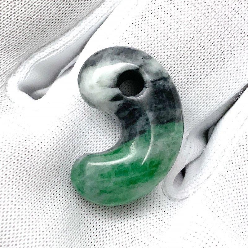 糸魚川翡翠 勾玉 巴型 】 糸魚川産翡翠, ひすい, ヒスイ, Jade, 限定品