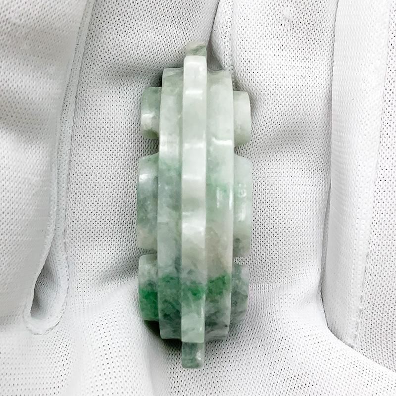 糸魚川翡翠 出雲國金崎一号墳 レプリカ 勾玉 】 | めのうの店川島