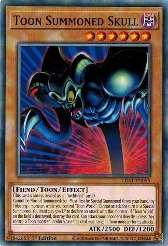 トゥーン・デーモン/Toon Summoned Skull【ノーマル】 EU 1st - トレカ道