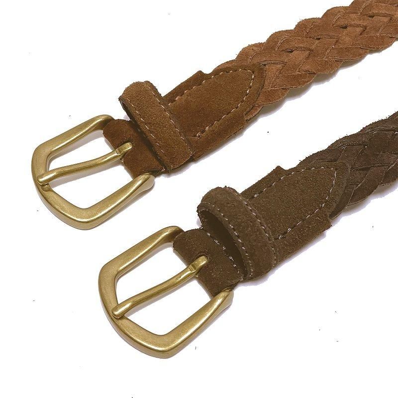 ALBERTO LUTI アルベルト ルティ メンズ ベルト / 2.5cm幅 スウェード