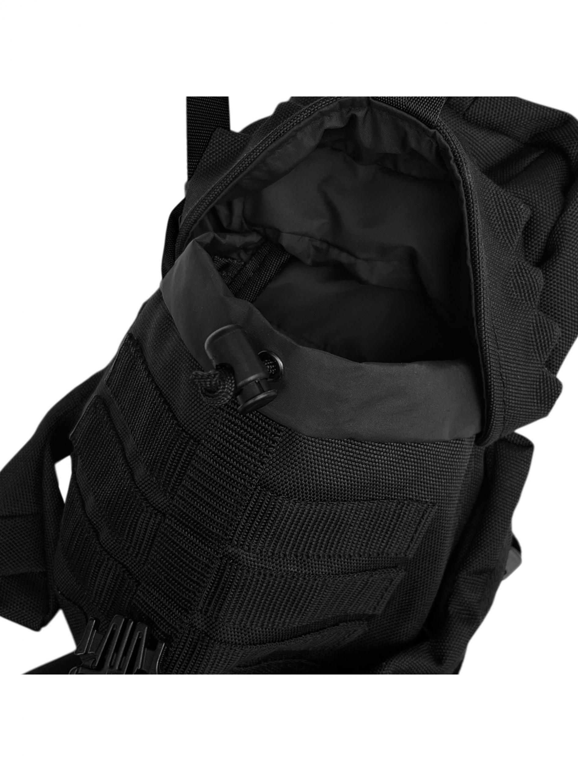 BxH SKULL-KUN Pouch BLACK/BLACK - ReVoLuTioN