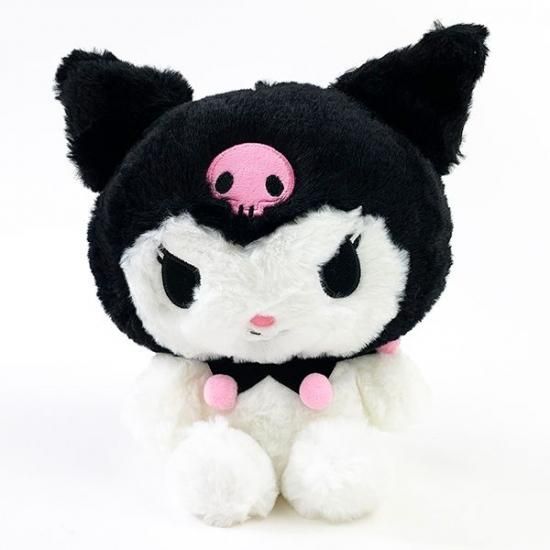 マイメロディ クロミ ほわほわ M ぬいぐるみ 黒 グッズ