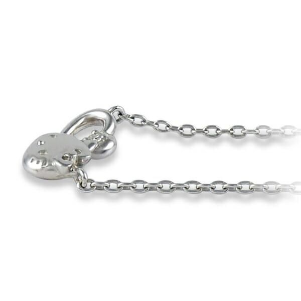 サンリオ ハローキティ プチハートネックレス シルバー アクセサリー