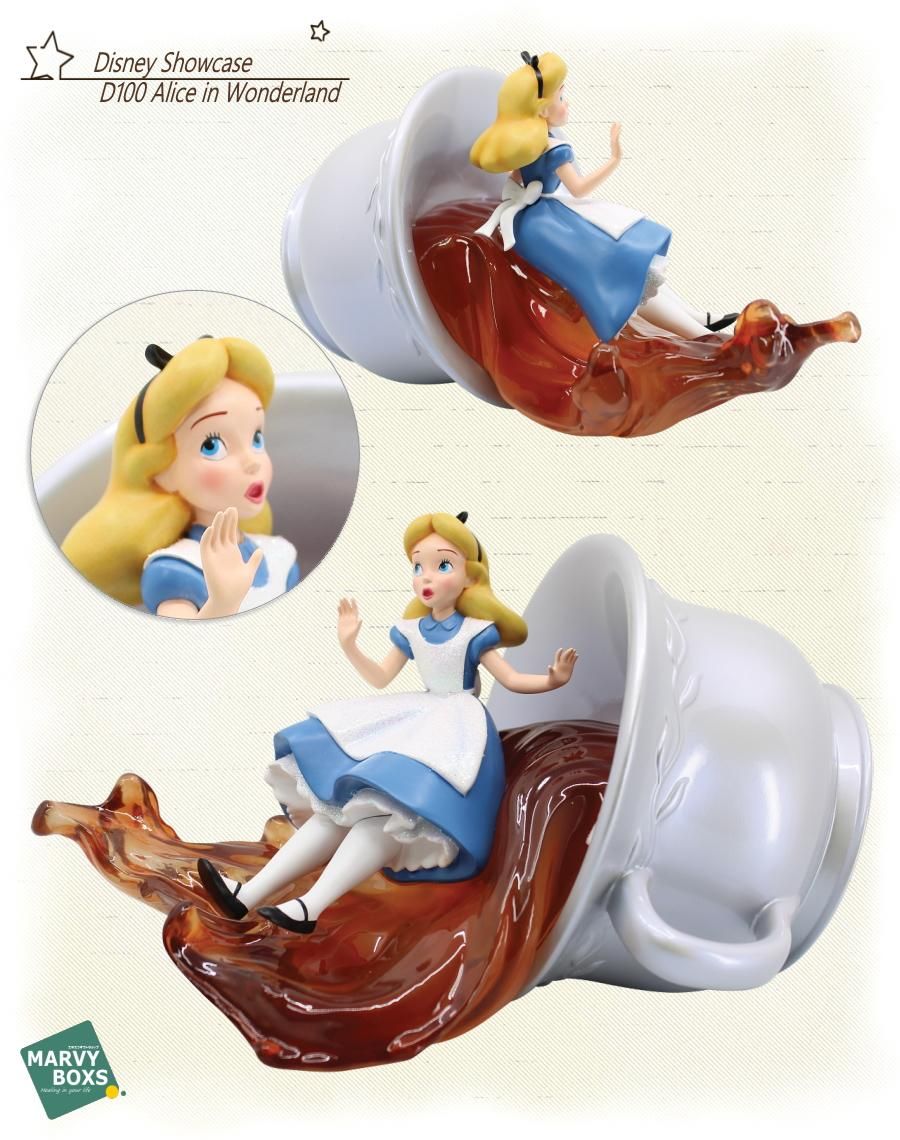 Enesco】ディズニーショーケース：ディズニー100周年記念モデル アリス