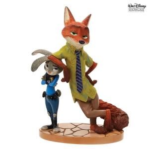 Enesco】ディズニーショーケース：ズートピア ジュディ＆ ニック ZPD