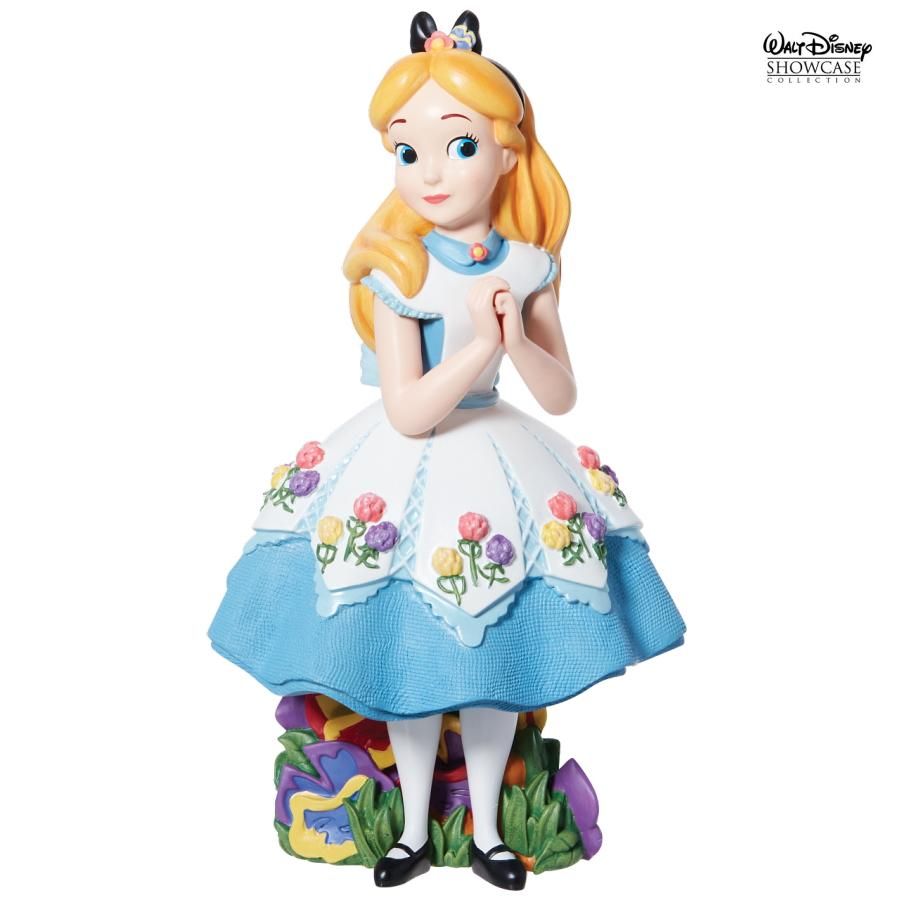 Enesco】ディズニーショーケース：アリス ウィズ フラワー 6013283